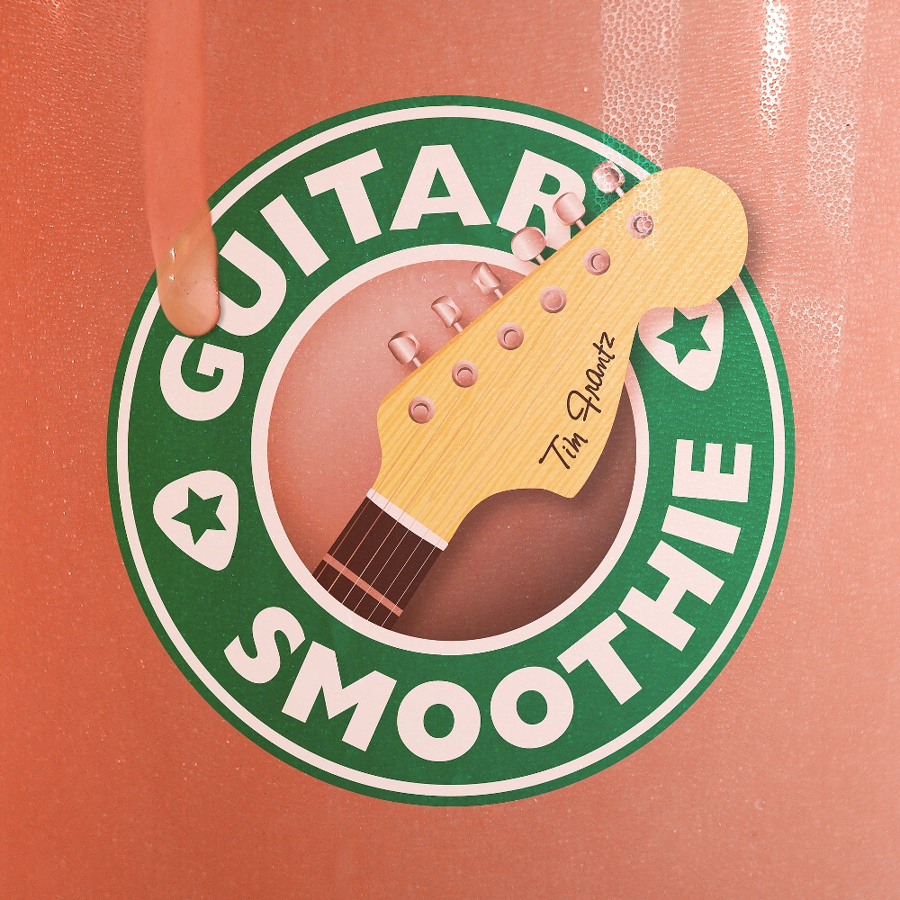 Guitar Smoothie Album Cover Art 1000 x 1000 Hi Def Image